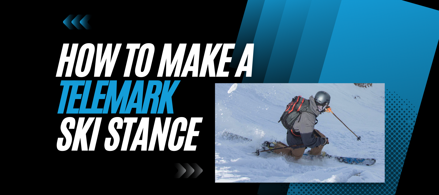 Telemark Ski Technique | How to Make a Telemark Ski Stance