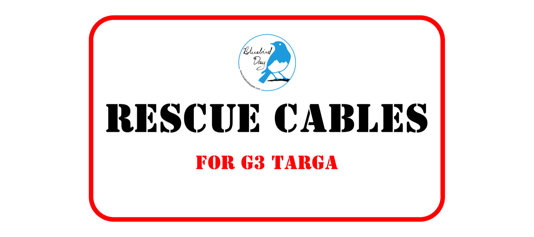 Rescue Cables for G3 Targa Telemark Bindings by Bluebird Day Gear
