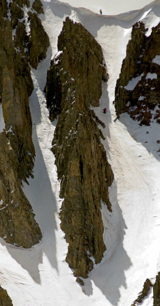 Shaun Raskin in the La Sal Mountains, UT | photo: Ross Downward