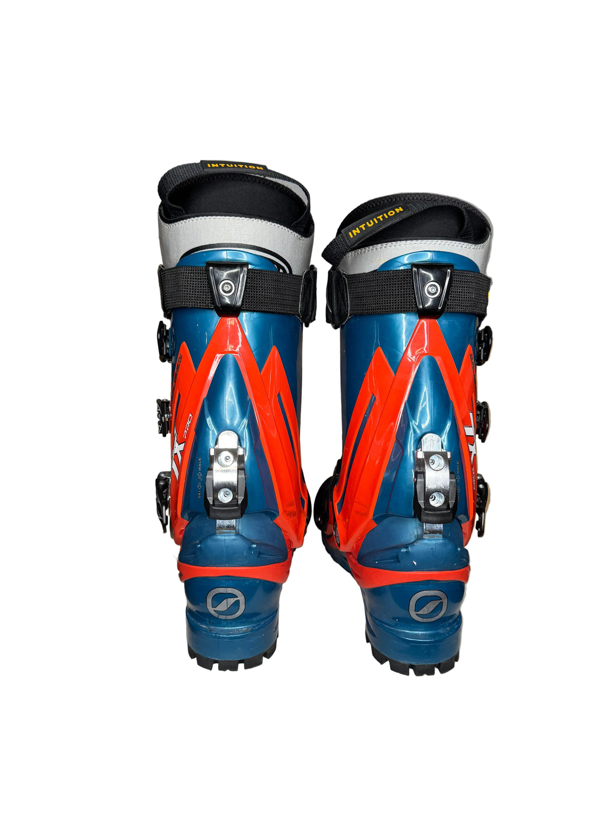 Used Scarpa TX Pro Telemark boots size 29.0 with Intuition Pro Tour liners