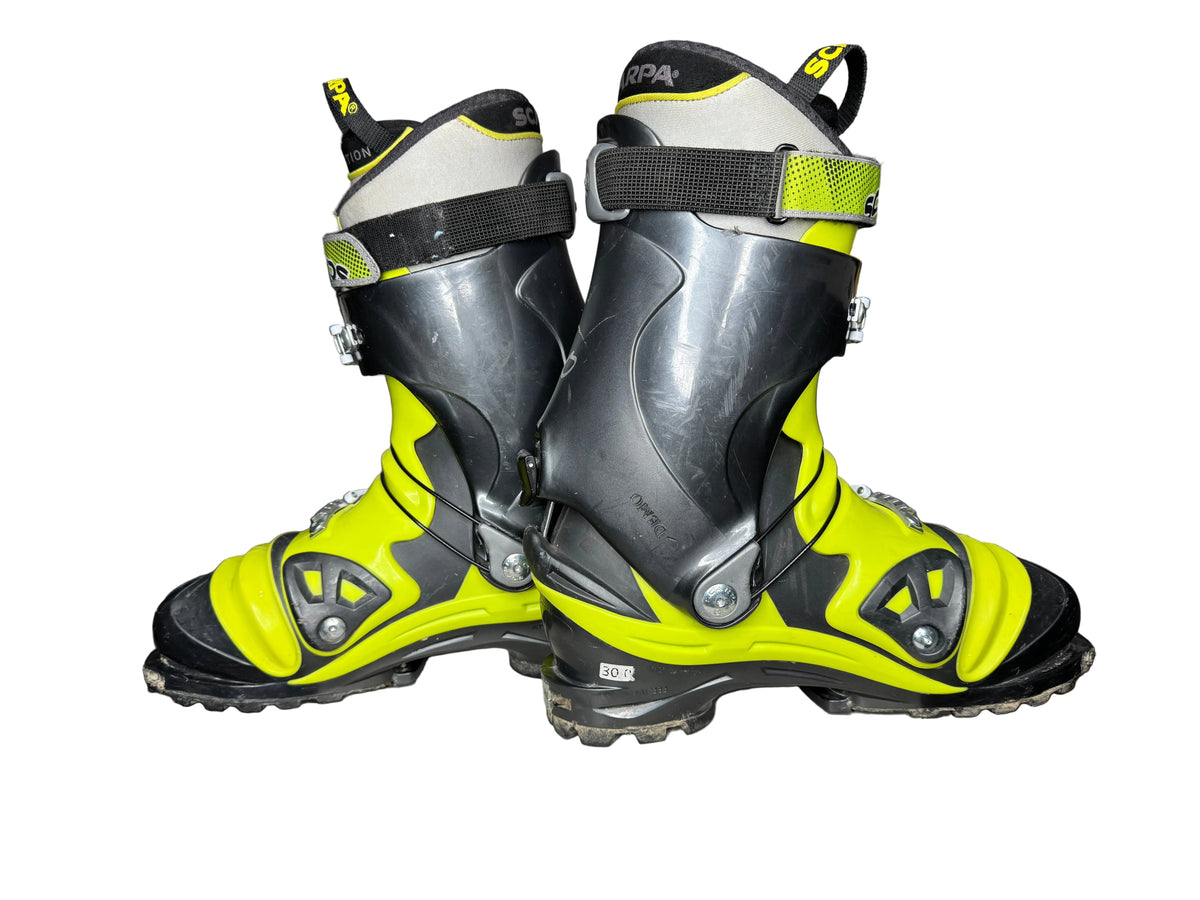Used Scarpa TX Telemark boots Mondo 30.0 excellent condition