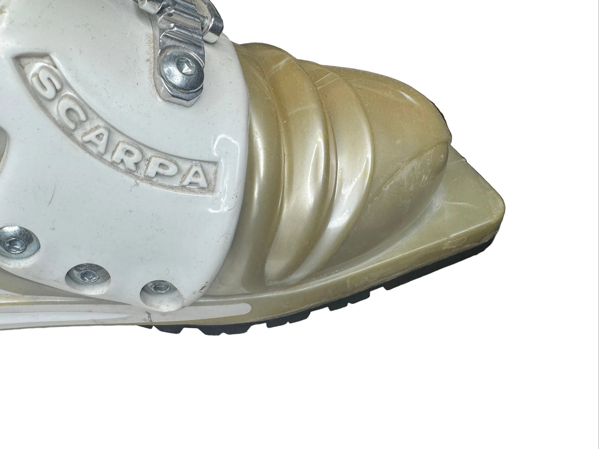 Used Scarpa T1 women’s Telemark boots Mondo 24.5 excellent condition