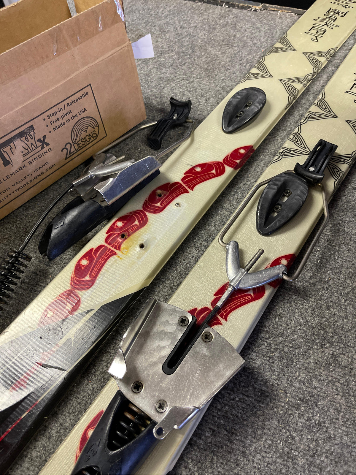 Professional Telemark Binding Remount Drop-Off Appointment
