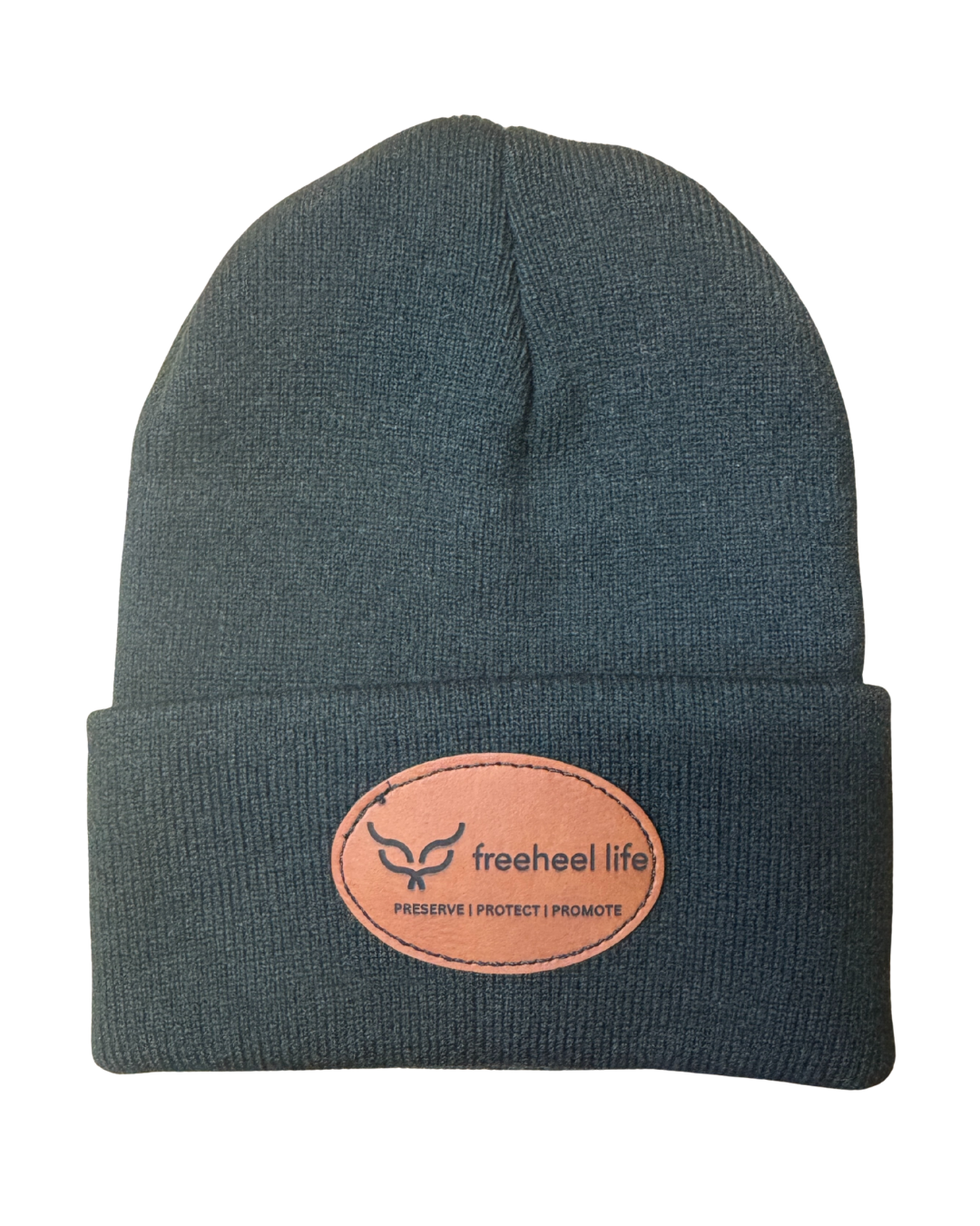 Freeheel Life Preserve Protect and Promote beanie winter hat