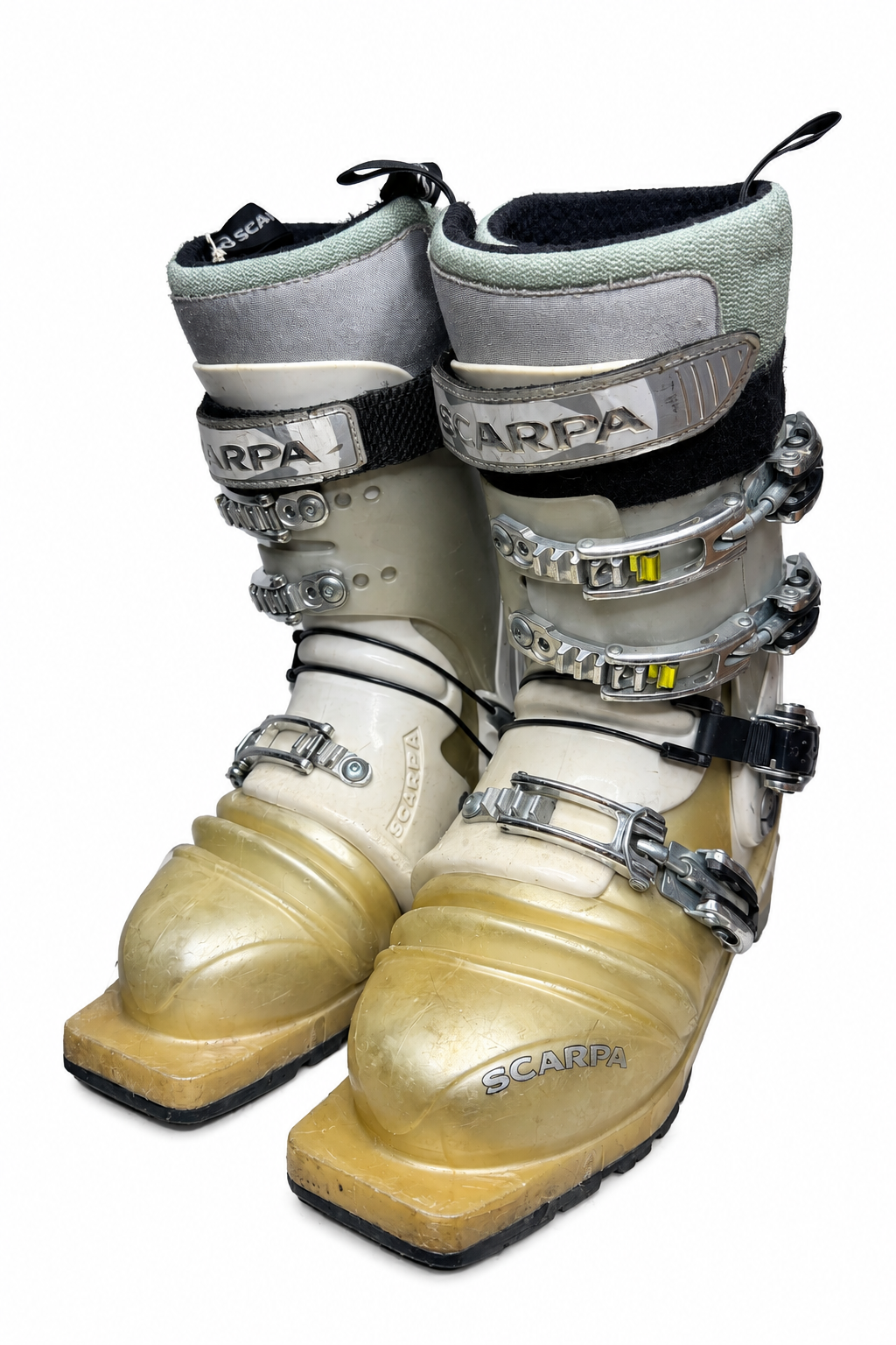 Used Scarpa Women's T1 boots, Mondo 25.5, exact pair