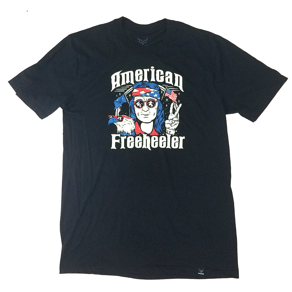 American Freeheeler T-Shirt - Black