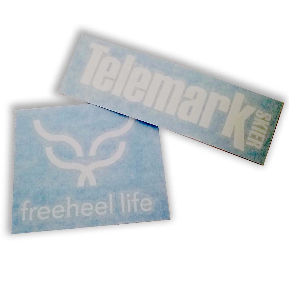 FHL x Telemark Skier Vinyl Decal Pack