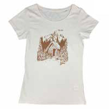 Ladies Forest T-Shirt - Vintage White