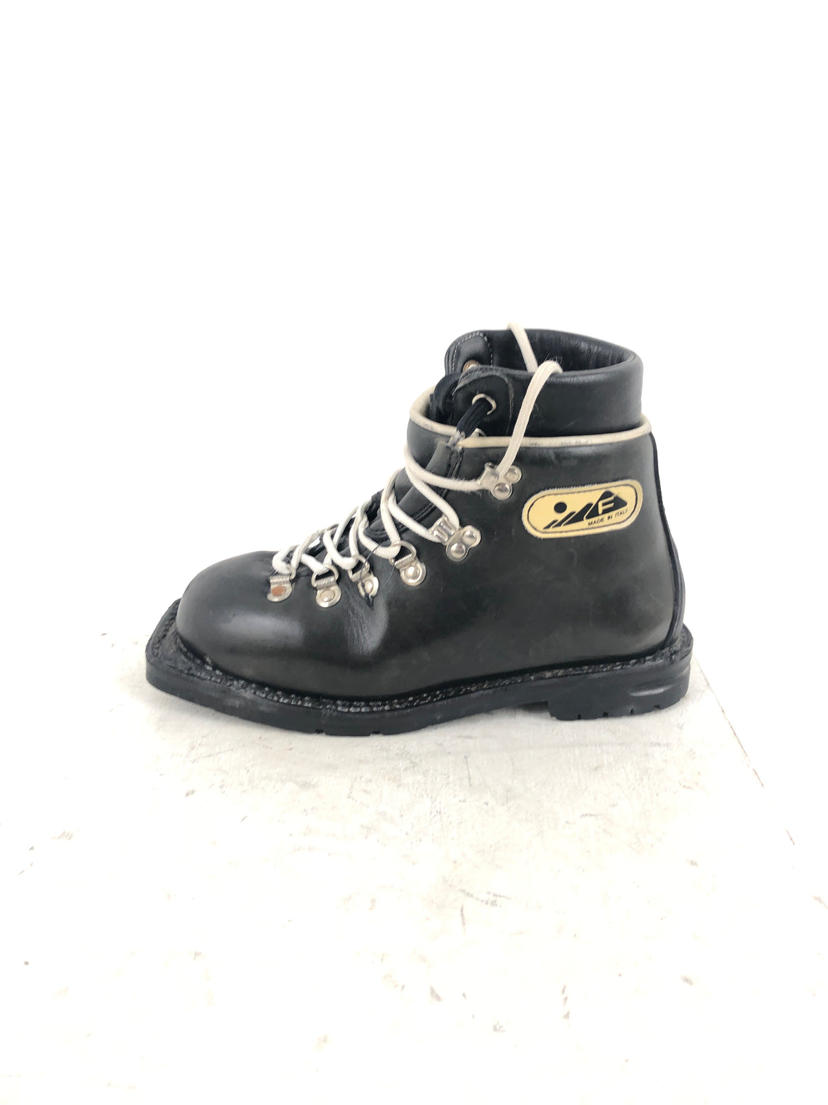Size 4 Fabiano Double Leather Boots (Used)