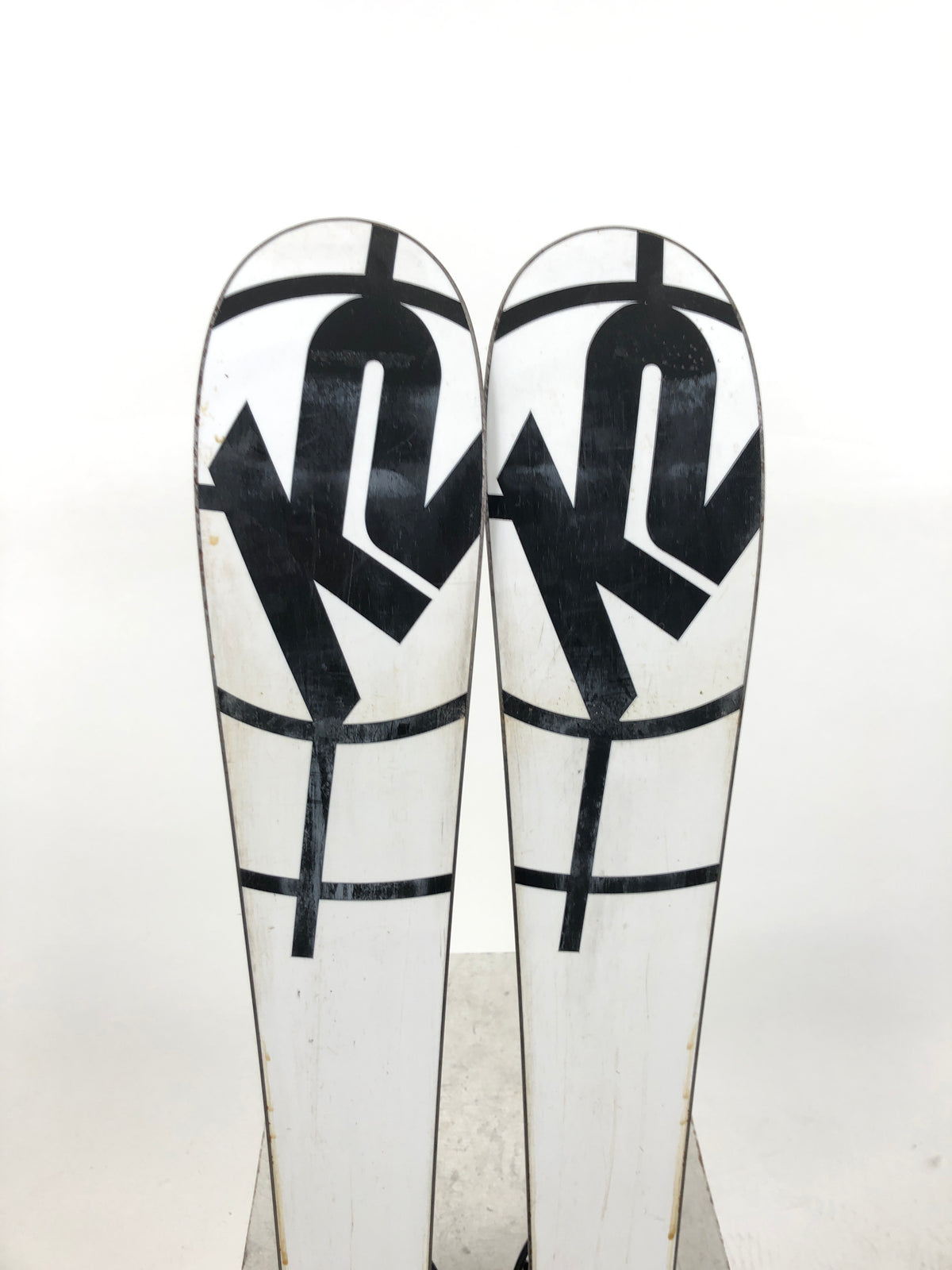 116cm K2 Kids Twin Tips W/ Rottefella Cable Bindings (Used)