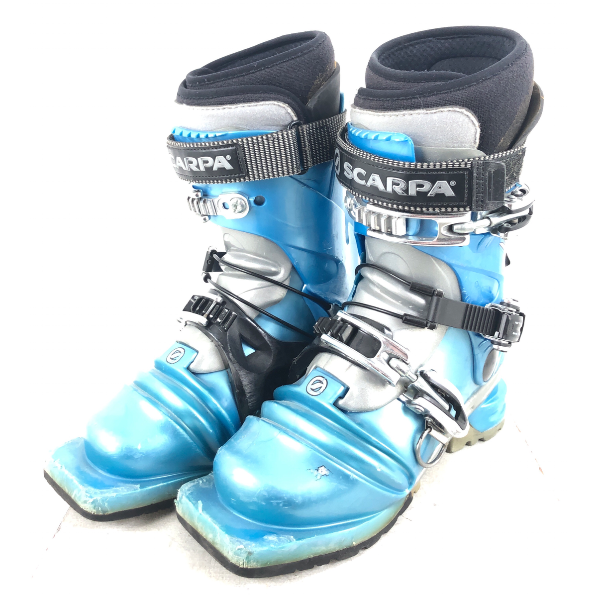 22.0 Scarpa T2X W Power Wrap Liners Used Freeheel Life