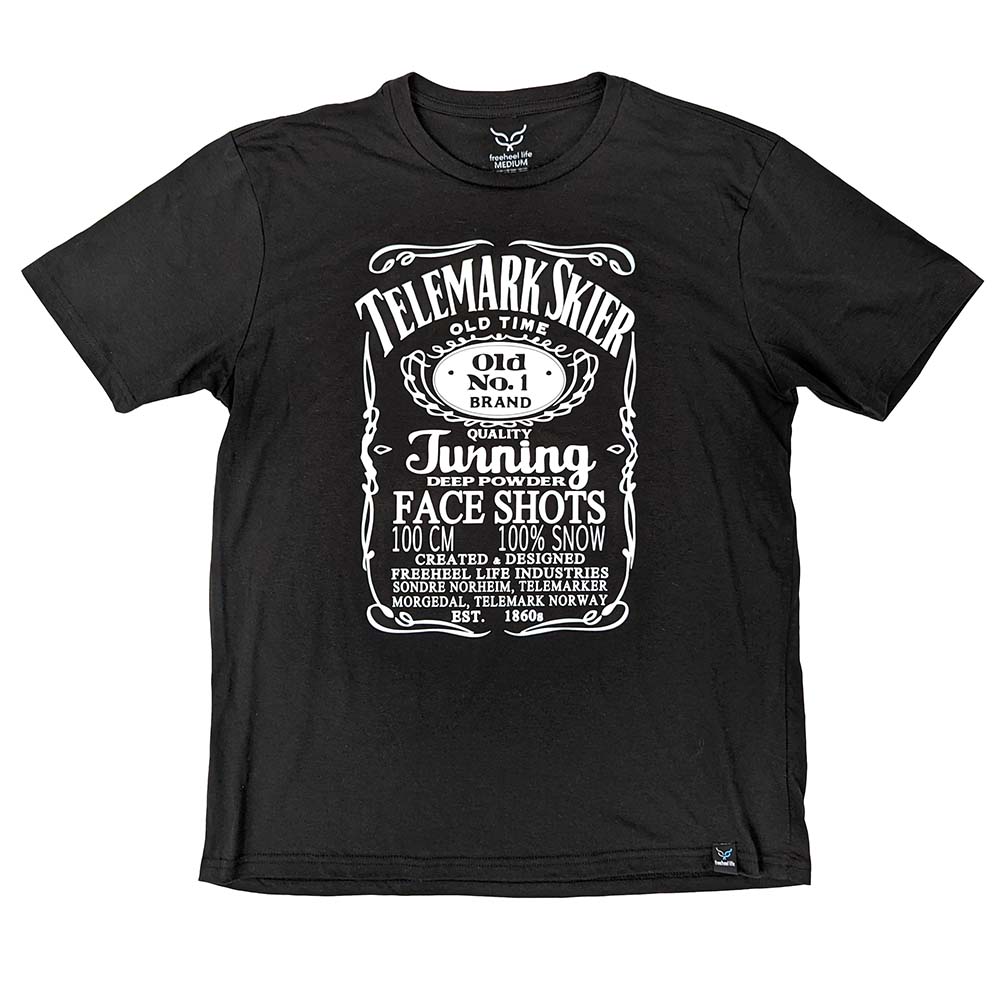 Telemark & Bourbon T-Shirt - Black