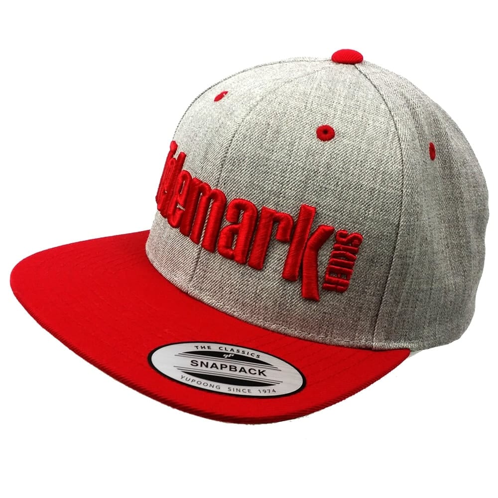 Telemark Skier Snapback Flatbrim Hat