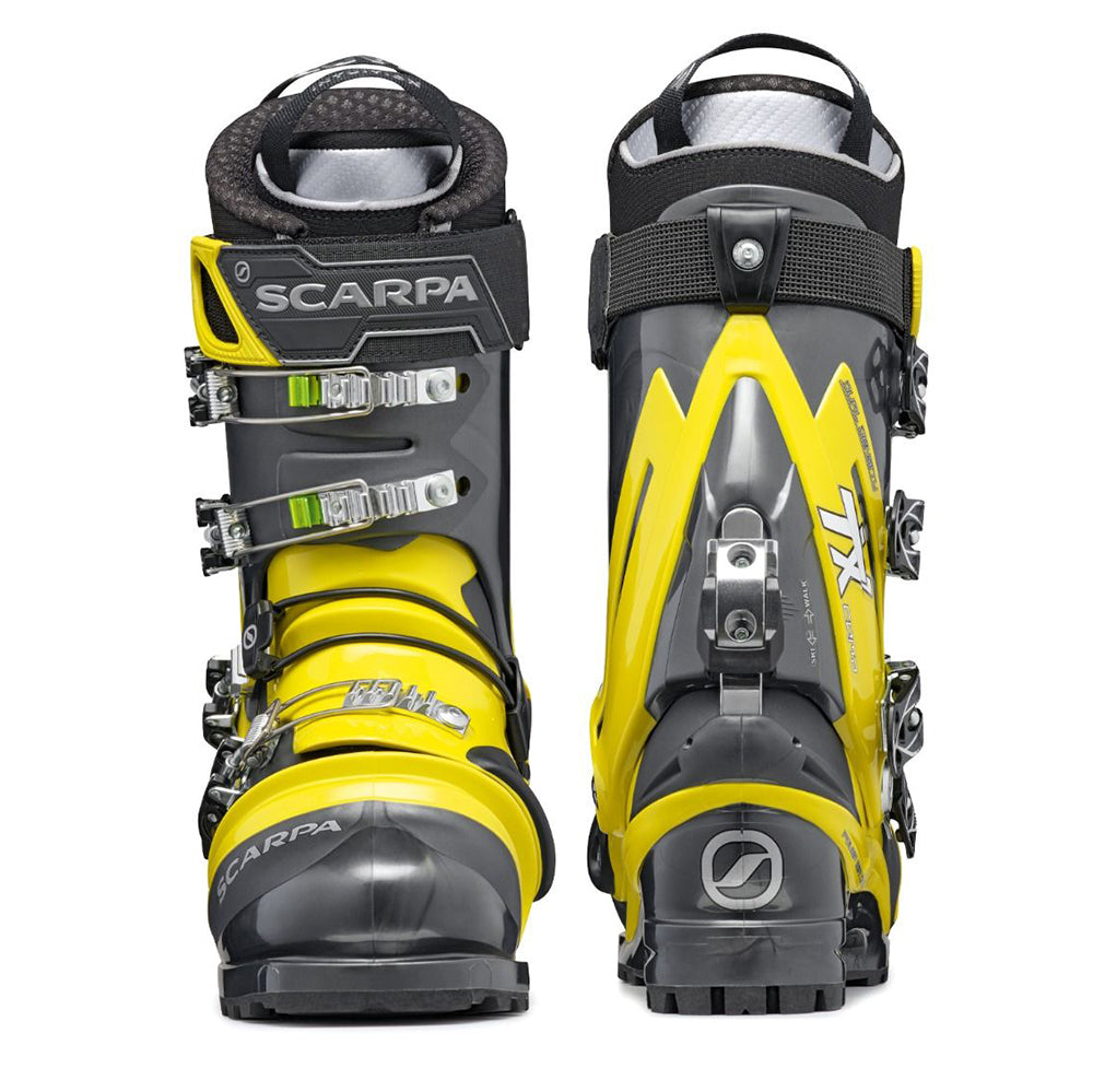 Scarpa TX Comp NTN Telemark Boot double boot front and back